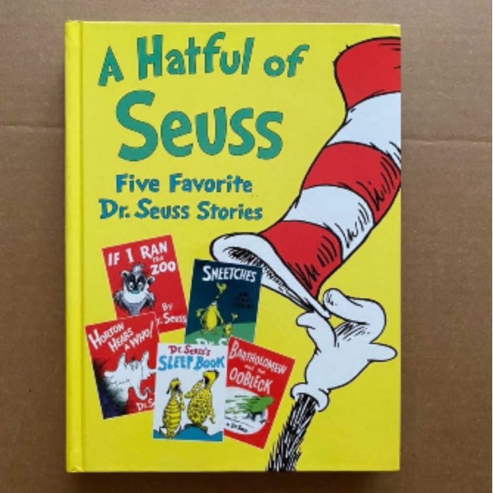 *RARE* IF I RAN THE ZOO Story in A Hatful of Dr. Seuss Collection Banned Books